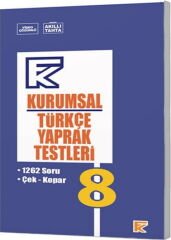 Fenomen Okul Yayınları 8. Sınıf Türkçe Kurumsal FK Yaprak Testleri
