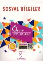Karekök Yayınları 6. Sınıf Sosyal Bilgiler Soru Bankası