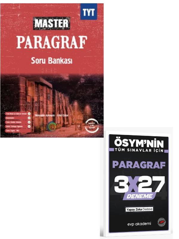 Okyanus 2027 TYT Master Paragraf Soru Bankası+ EVP Akademi Paragraf