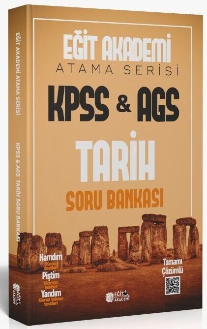 Eğit Akademi KPSS Tarih Atama Serisi Soru Bankası