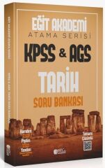 Eğit Akademi KPSS Tarih Atama Serisi Soru Bankası