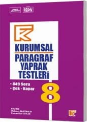 Fenomen Okul Yayınları 8. Sınıf Paragraf Kurumsal FK Yaprak Test