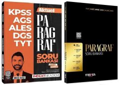 İndeks + Marka 2026 KPSS MEB-AGS ALES DGS TYT Aktüel Paragraf Soru Bankası 2 li Set Berk Ekici İndeks Akademi + Marka Yayıncılık