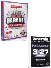 Paraf 2027 TYT AYT KPSS DGS ALES 12 Günde Temel Atma Garanti Geometri Video Ders Kitabı+ EVP Akademi Paragraf