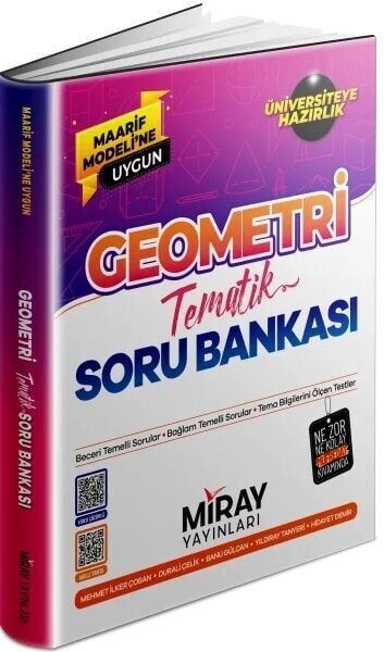 2027 Miray YKS TYT Geometri Tematik Maarif Modeli Soru Bankası