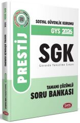 Data 2026 GYS SGK Prestij Soru Bankası Çözümlü Görevde Yükselme Data Yayınları