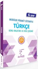 Karekök Yayınları 6. Sınıf Modüler Piramit Sistemiyle Türkçe Konu Anlatımı ve Soru Çözümü