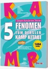 Fenomen Okul Yayınları 5. Sınıf Tüm Dersler Kamp Kitabı