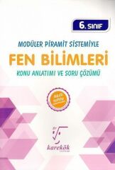Karekök Yayınları 6. Sınıf Modüler Piramit Sistemiyle Fen Bilimleri Konu Anlatımı ve Soru Çözümü