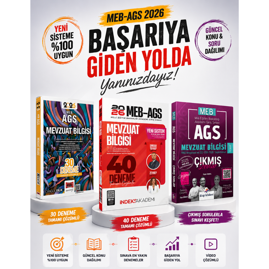 Yargı AGS Mevzuat Deneme & İndeks MEB-AGS Mevzuat Bilgisi Deneme & AGS Mevzuat Bilgisi Çıkmış Sorular Seti
