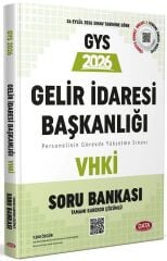Data 2026 GYS Gelir İdaresi Başkanlığı VHKİ Soru Bankası Çözümlü Görevde Yükselme Data Yayınları