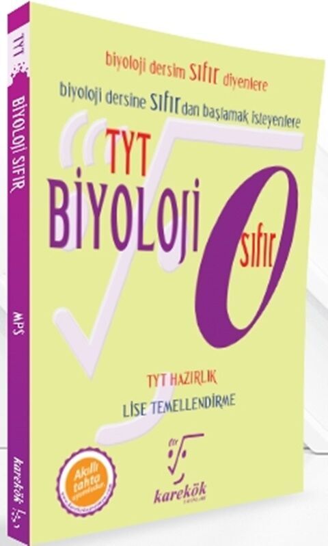 Karekök Yayınları TYT Biyoloji Sıfır