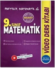 2027 Partikül Matematik 9. Sınıf Matematik Maarif Modeli Video Ders Kitabı