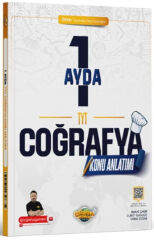 2027 Coğrafya Gurmesi YKS TYT Coğrafya 1 Ayda Konu Anlatımı