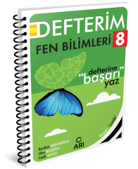 Arı Yayıncılık 8 Sınıf Fenito Fen Bilimleri Defterim
