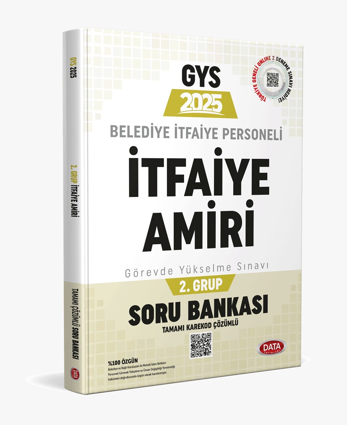 Data 2025 GYS Belediye İtfaiye Amiri 2. Grup Soru Bankası Görevde Yükselme Data Yayınları