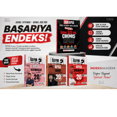 Dizgi Kitap KPSS Tarih, Vatandaşlık, Coğrafya Deneme & İndeks KPSS Çıkmış Sorular Son 10 Yıl Seti
