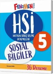 Fenomen Okul Yayınları 5. Sınıf Sosyal Bilgiler HSİ Haftalık Süreç İzleme Denemeleri