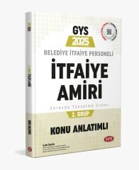 Data 2025 GYS Belediye İtfaiye Amiri 1. Grup Konu Anlatımlı Görevde Yükselme