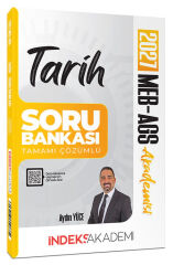 İndeks Akademi 2027 MEB-AGS Akademisi Tarih Soru Bankası Çözümlü - Aydın Yüce