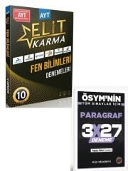 Paraf 2027 AYT Fen Bilimleri Elit Karma 10 Deneme+ EVP Akademi Paragraf