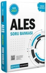 Pegem 2027 ALES Soru Bankası Pegem Akademi Yayınları