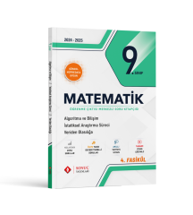 Sonuç 2025 9. Sınıf Matematik Modüller Set Sonuç Yayınları