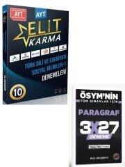 Paraf 2027 AYT Türk Dili ve Edebiyatı Sosyal Bilimler-1 Elit Karma 10 Deneme+ EVP Akademi Paragraf