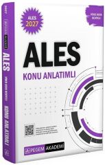 Pegem 2027 ALES Konu Anlatımlı Pegem Akademi Yayınları