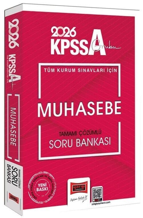 Yargı 2026 KPSS A Grubu Muhasebe Soru Bankası Çözümlü Yargı Yayınları