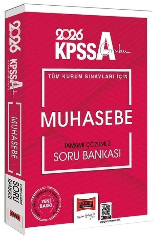 Yargı 2026 KPSS A Grubu Muhasebe Soru Bankası Çözümlü Yargı Yayınları
