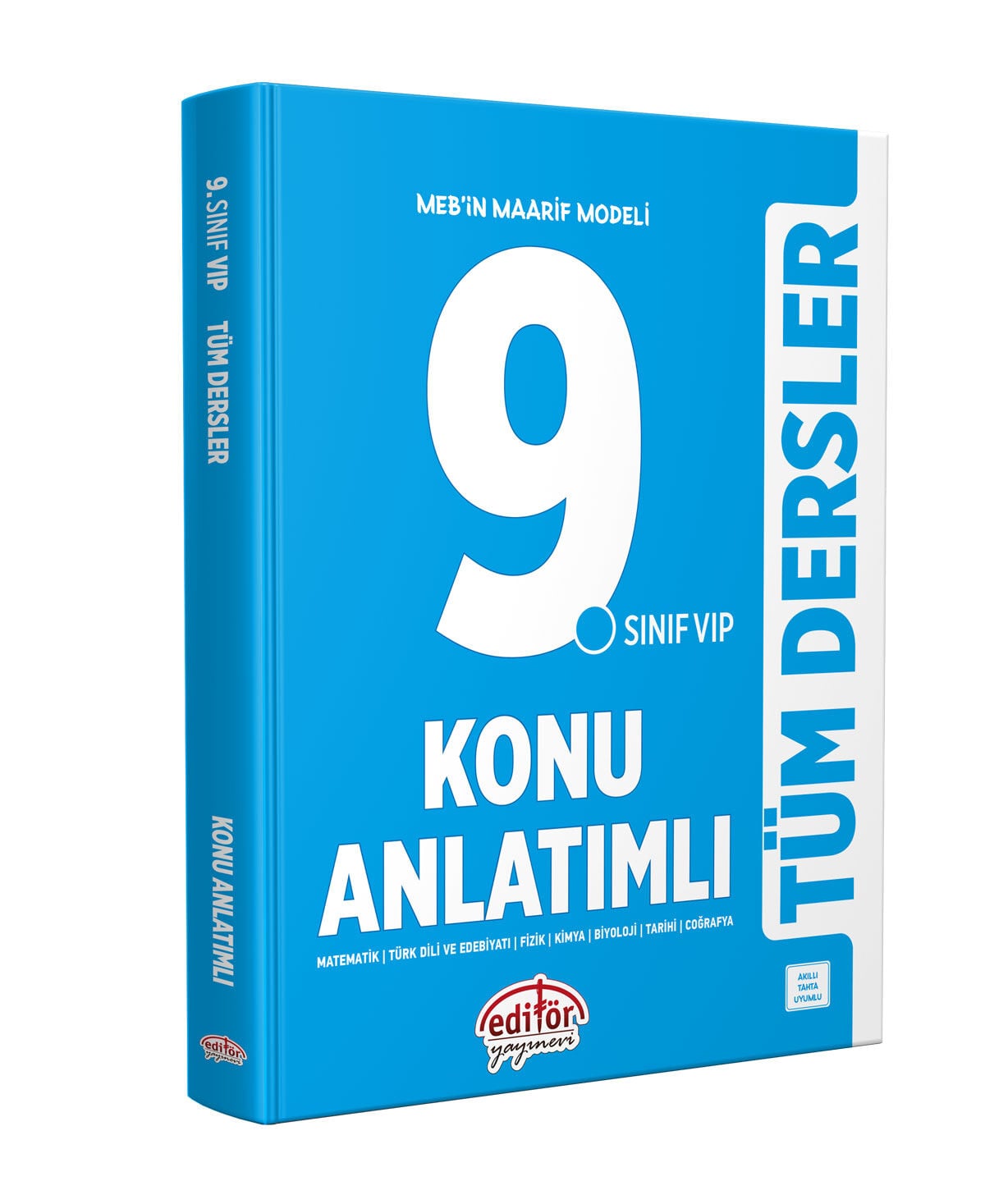 Editör Yayınları 9. Sınıf VIP Tüm Dersler Konu Anlatımlı