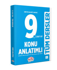 Editör Yayınları 9. Sınıf VIP Tüm Dersler Konu Anlatımlı