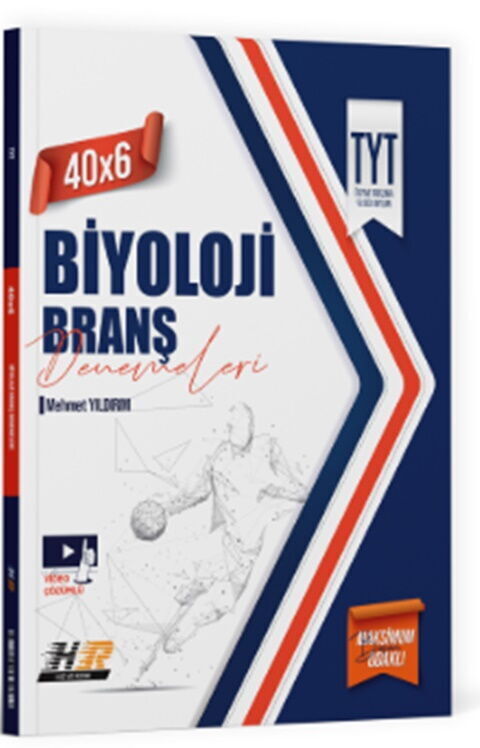 Hız ve Renk Yayınları TYT Biyoloji 40 x 6 Denemeleri