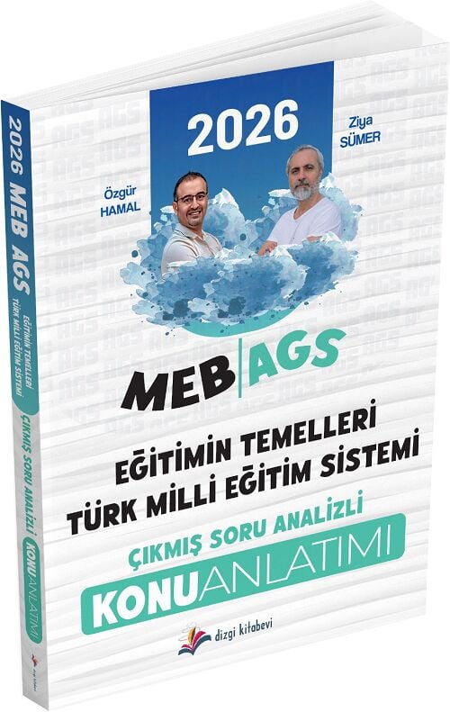 Dizgi Kitap 2026 MEB AGS Eğitimin Temelleri ve Türk Milli Eğitim Sistemi Konu Anlatımı