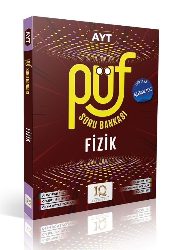 IQ Yayınları YKS AYT Fizik Püf Soru Bankası IQ Yayınları