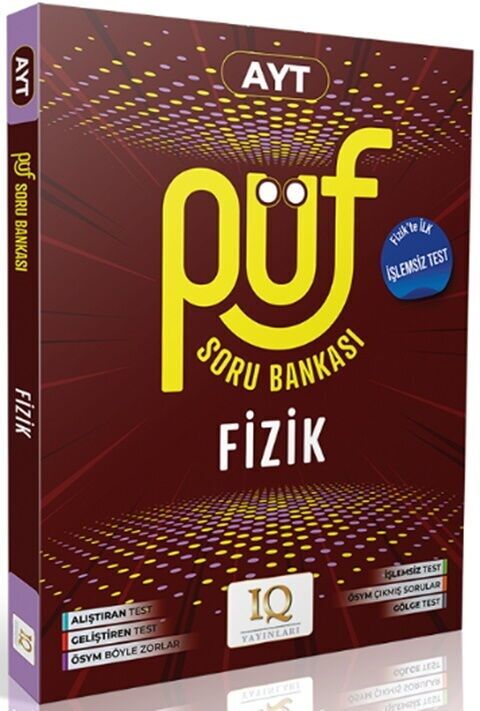 IQ Yayınları YKS AYT Fizik Püf Soru Bankası IQ Yayınları