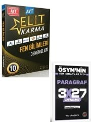 Paraf 2027 AYT Fen Bilimleri Elit Karma 10 Deneme+ EVP Akademi Paragraf