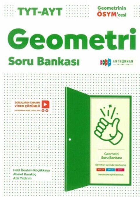 Antrenman YKS TYT AYT Geometri Soru Bankası Çözümlü Antrenman Yayınları