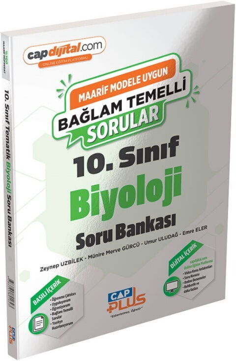 Çap Yayınları 10. Sınıf Biyoloji Bağlam Temelli Soru Bankası