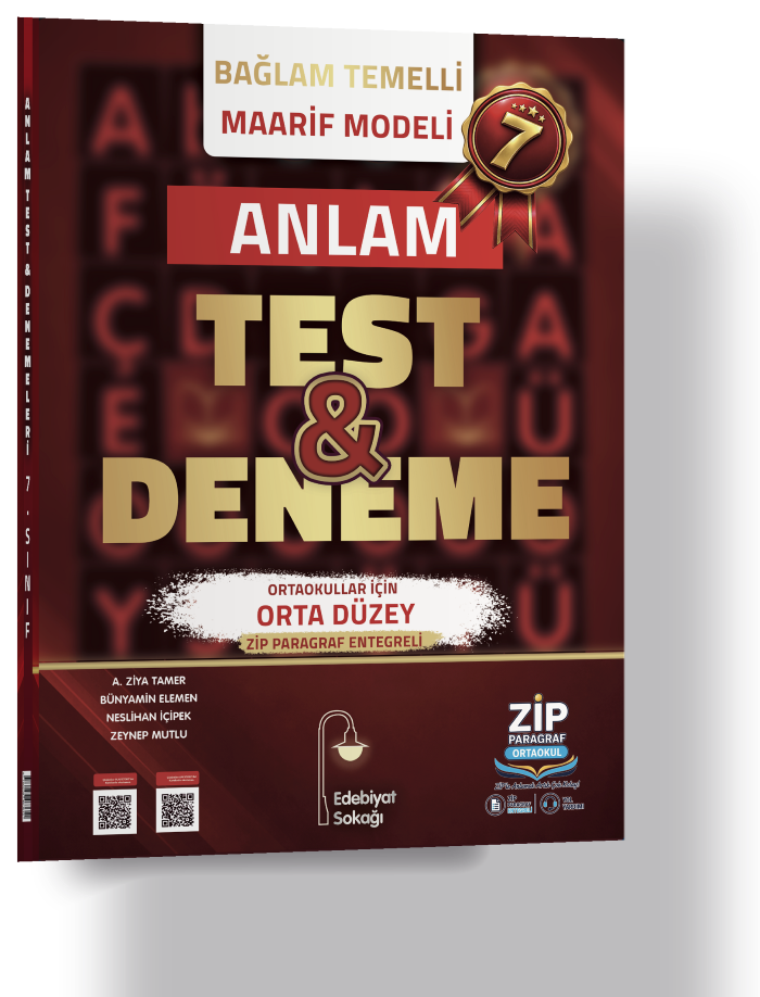 E.sokağı 7. Sınıf Maarif Test Deneme Anlam - 26-27