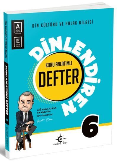 Eker Test 6. Sınıf Din Kültürü ve Ahlak Bilgisi Dinlendiren Konu Anlatımlı Defter