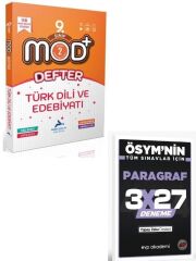 Paraf 2027 9. Sınıf Türk Dili ve Edebiyatı MOD Defter+ EVP Akademi Paragraf