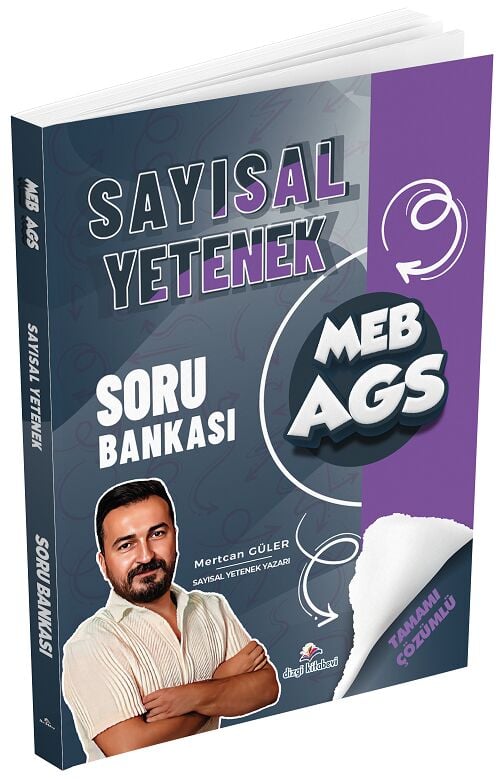 Dizgi Kitap 2026 MEB-AGS Sayısal Yetenek Soru Bankası Çözümlü - Mertcan Güler Dizgi Kitap