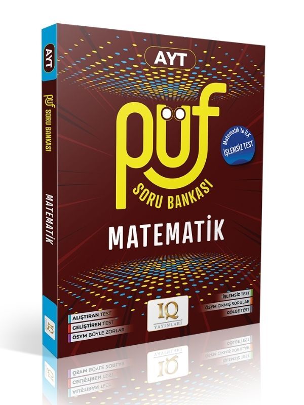 IQ Yayınları YKS AYT Matematik Püf Soru Bankası IQ Yayınları