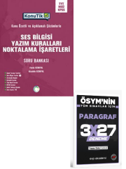 Okyanus 2027 TYT KPSS Tüm Adaylar İçin Ses Bilgisi Yazım Kuralları Noktalama İşaretleri KonuTik Soru Bankası+ EVP Akademi Paragraf