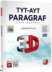 3D Yayınları TYT AYT Paragraf Soru Bankası