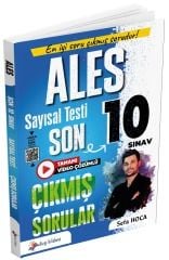 Dizgi Kitap 2025 ALES Sayısal Yetenek Tamamı Video Çözümlü Son 10 Sınav Çıkmış Sorular Sefa Hoca