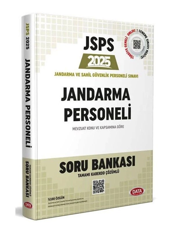 Data 2025 JSPS Jandarma Personeli Soru Bankası Data Yayınları