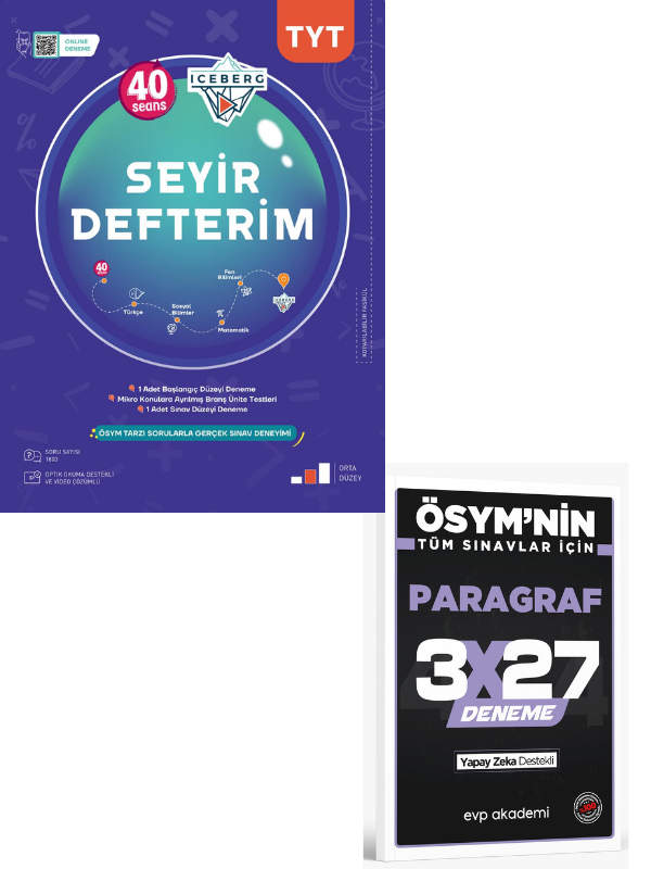 Okyanus 2027 TYT Okyanusta Seyir Defterim Soru Bankası+ EVP Akademi Paragraf